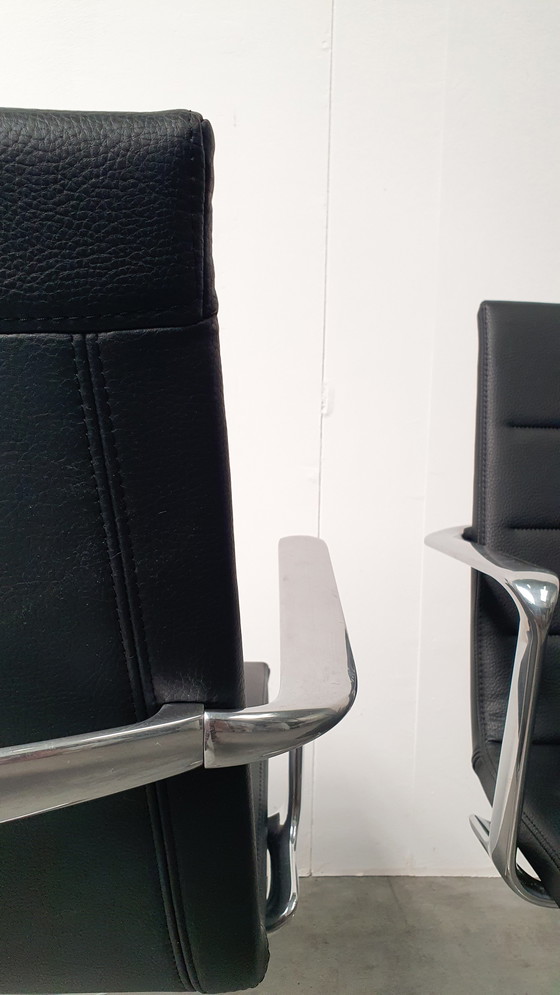 Image 1 of 4x Valea Elle 408 designer office chair ICF