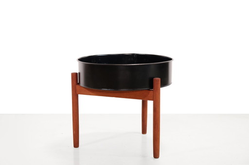 Danish teak planter by Spøttrup