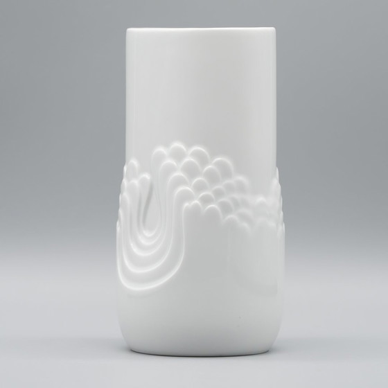 Image 1 of Vintage Porcelain Vases By Thomas Porzellan - Series "Blütenfest" (Rosenthal)