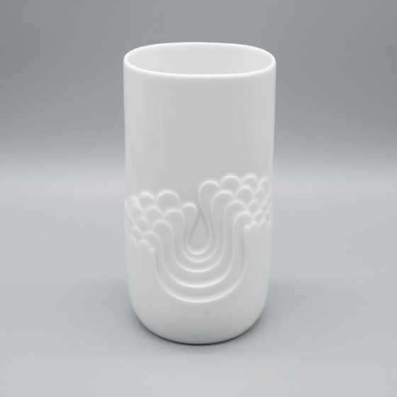 Image 1 of Vintage Porcelain Vases By Thomas Porzellan - Series "Blütenfest" (Rosenthal)