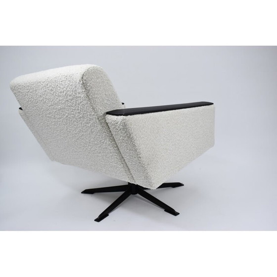 Image 1 of Vintage German armchair in white Bouclé, 1960s