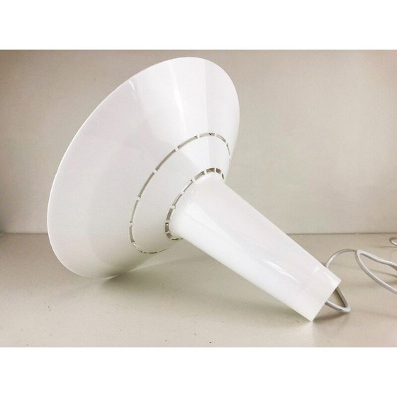 Image 1 of Vintage glossy plastic pendant lamp by Svend Middelboe for Nordisk Solar, 1970s