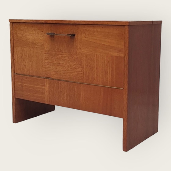 Image 1 of Mid Century bar cabinet