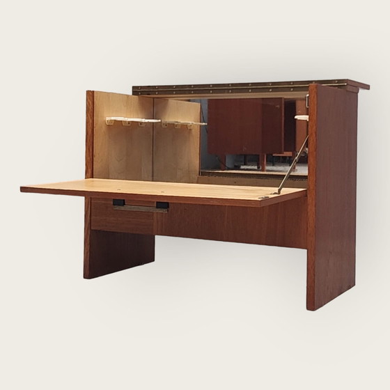 Image 1 of Mid Century bar cabinet