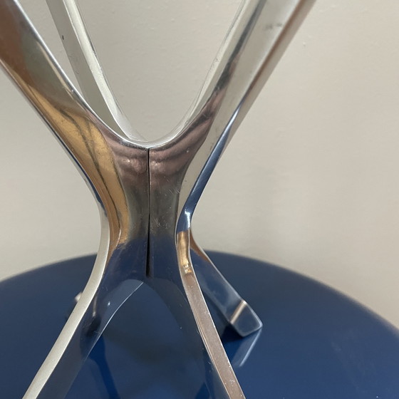 Image 1 of 2x Aluminum space age candlesticks