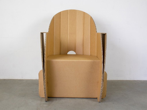 cardboard design armchair