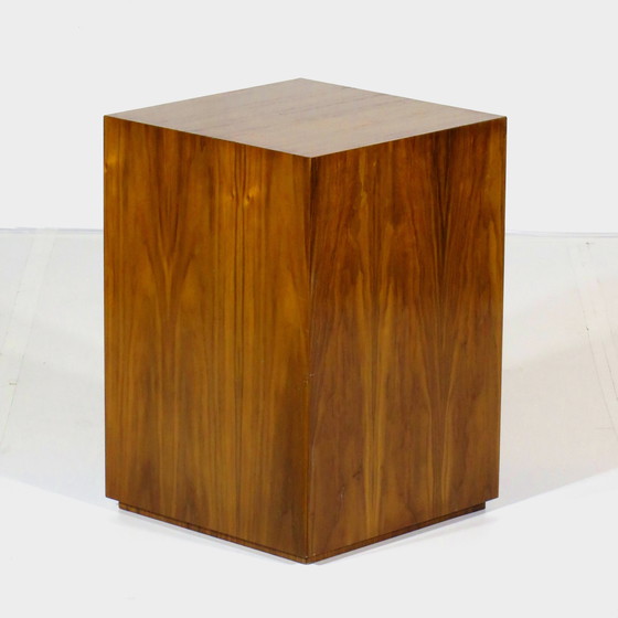 Image 1 of Art Deco walnut pedestal pedestal 1950s