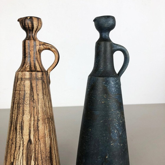 Image 1 of Pair of vintage ceramic vases by Gerhard Liebenthron, Germany 1980