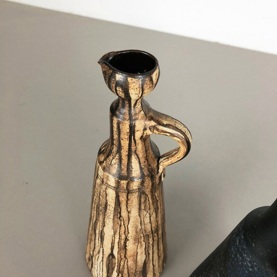 Image 1 of Pair of vintage ceramic vases by Gerhard Liebenthron, Germany 1980