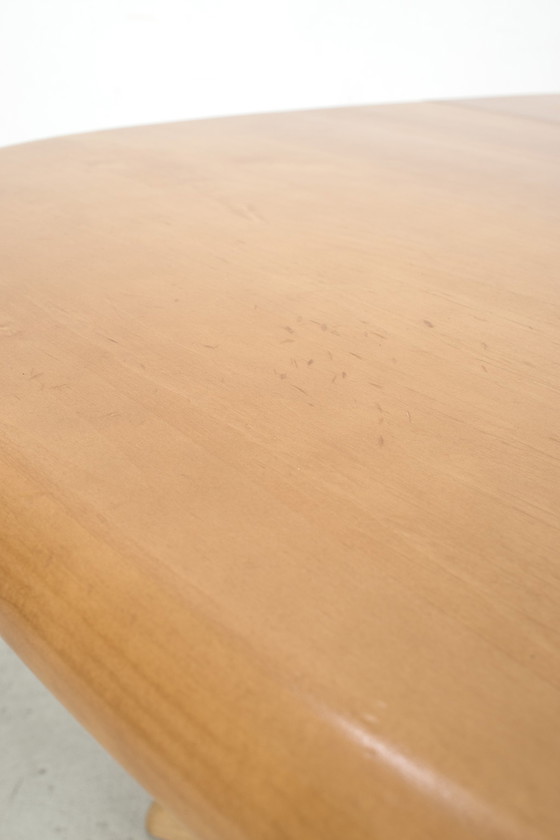 Image 1 of Table coulissante ovale vintage