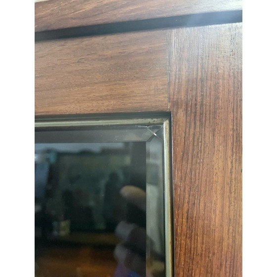 Image 1 of Vintage solid wood display cabinet, 1920-1930s