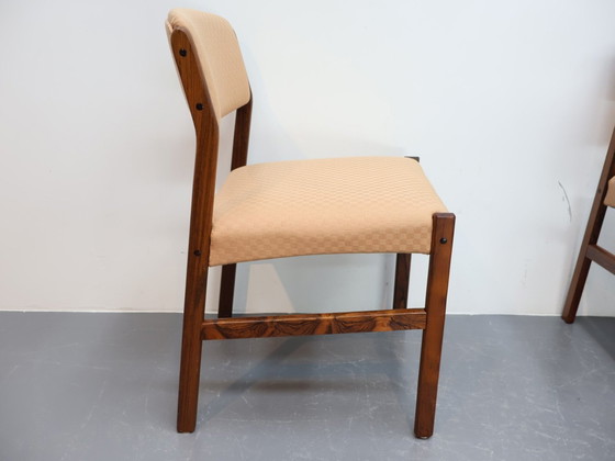 Image 1 of Set Of 6 Danish Chairs Rosewood