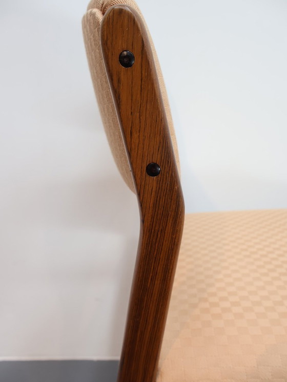 Image 1 of Set Of 6 Danish Chairs Rosewood