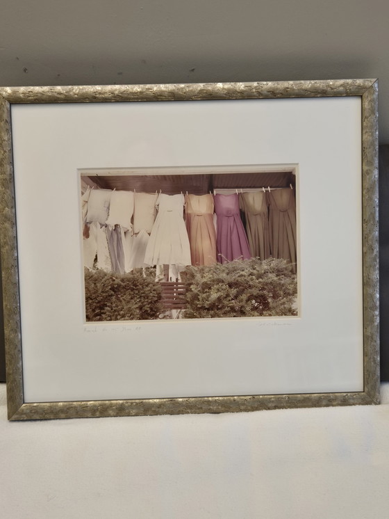 Image 1 of A rare set of 6 framed Amish photographs, 4 signed by the photographer Us Photographer Bill Coleman & 2 unsigned.
