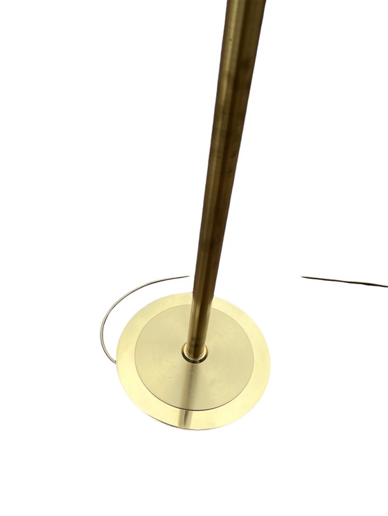 Image 1 of Lampada da terra vintage in ottone B+w Leuchten x 2 