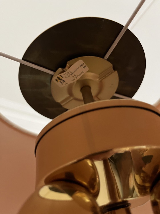 Image 1 of Lampada da terra vintage in ottone B+w Leuchten x 2 