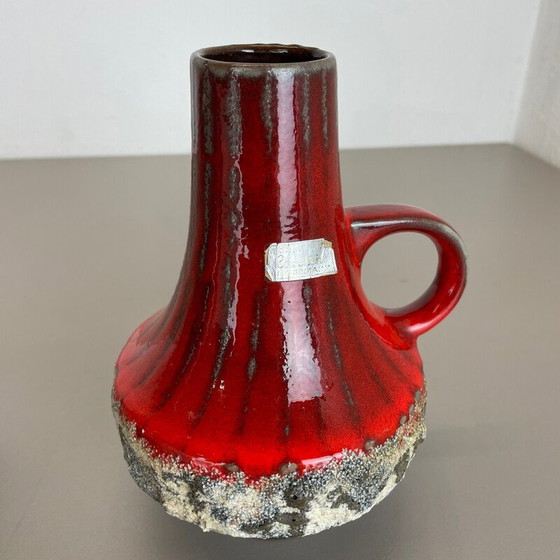 Image 1 of Coppia di vasi vintage in ceramica "Ufo" di Heinz Siery per Carstens Tönnieshof, Germania, anni '70