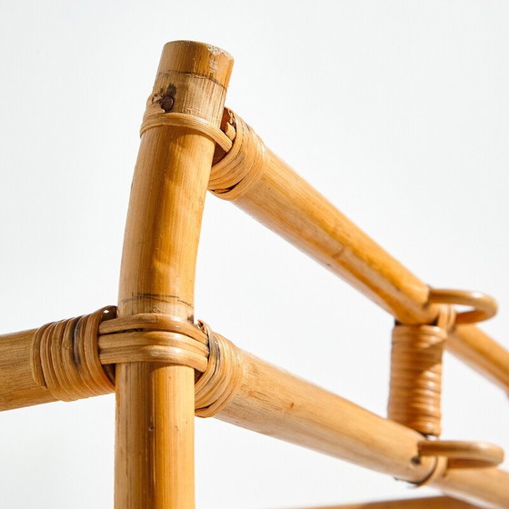 Image 1 of Vintage bamboo cradle, 1960