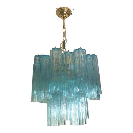 Image 1 of Murano Style Glass Chandelier