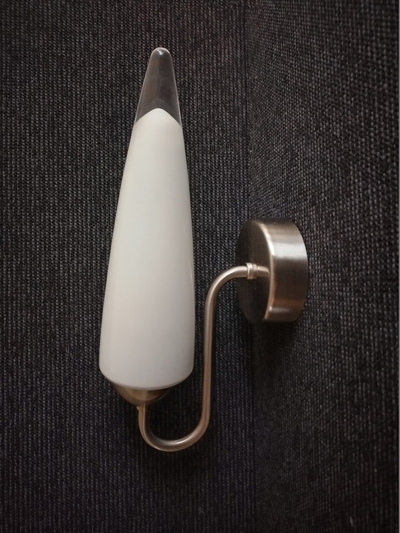 Image 1 of Wall lights - Glass Cone - Vintage