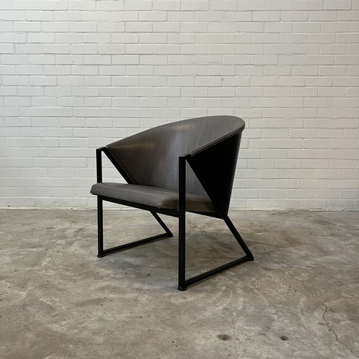 Leather Design Armchair Jouko Jarvisalo