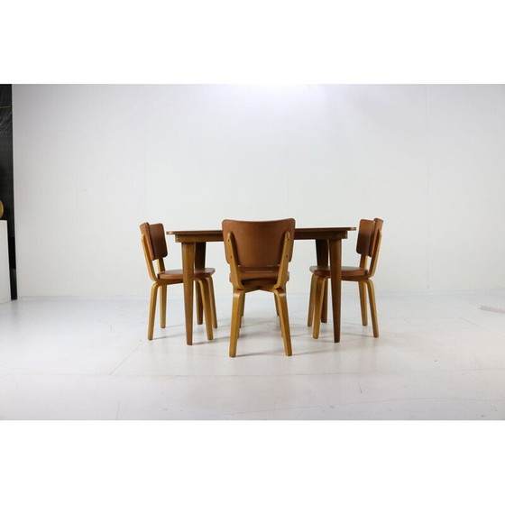 Image 1 of Vintage bentwood dinning set for C den Boer