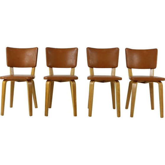 Image 1 of Vintage bentwood dinning set for C den Boer