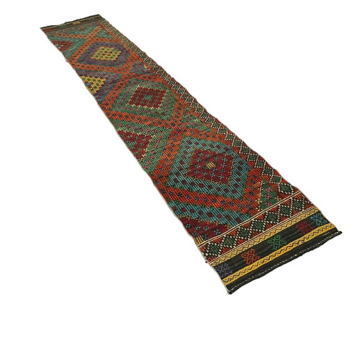 Vintage Anatolian Turkish Kilim