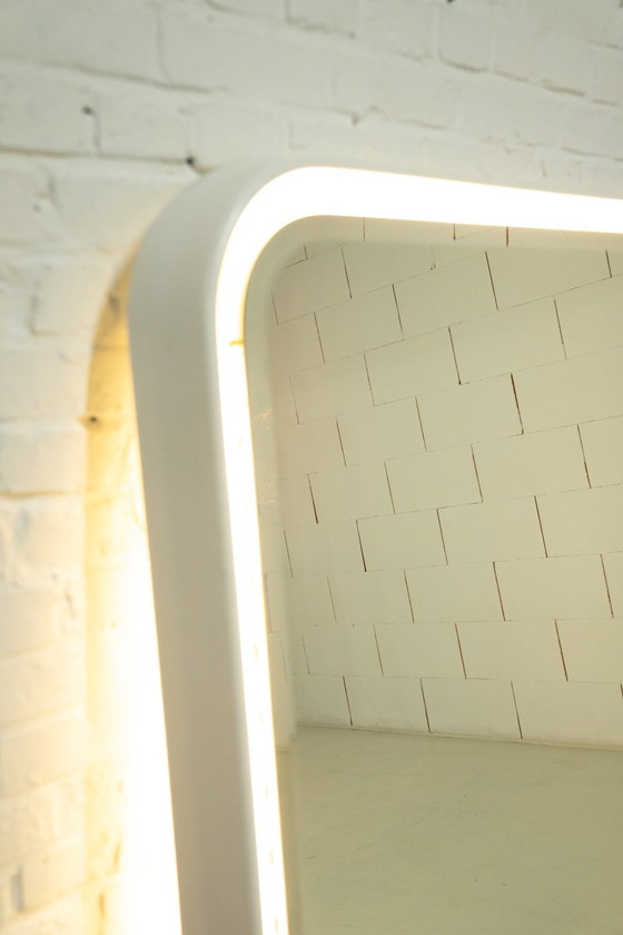 Image 1 of Full Length Mirror With Light By Crb Italia 