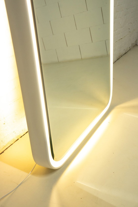 Image 1 of Full Length Mirror With Light By Crb Italia 