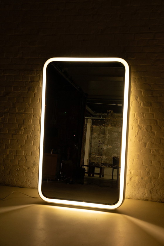 Image 1 of Full Length Mirror With Light By Crb Italia 