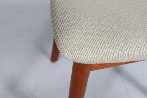 Image 1 of Set of 4 chairs/dining chairs by Niels Koefoed, model: 'Peter', teak, Denmark, 1960s