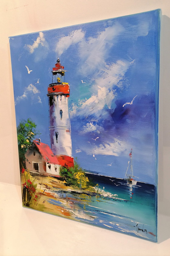 Image 1 of Alfred Aniol "Lighthouse"