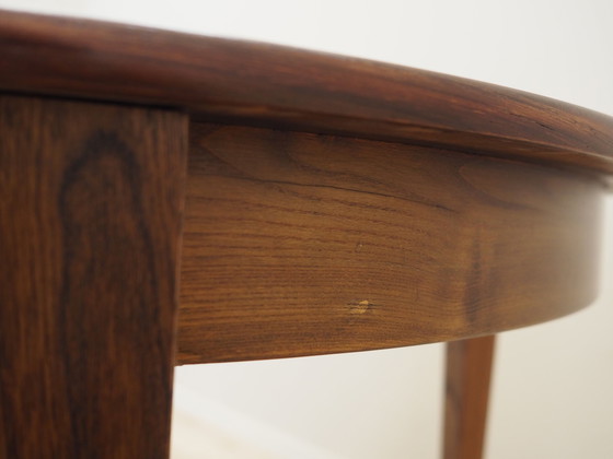 Image 1 of Round Rosewood Table, Danish Design, 1970S, Production: Denmark