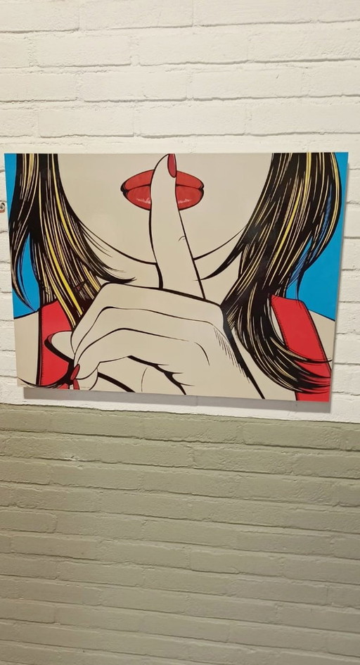 Sssshhh, Deborah Azzopardi For Ikea Pop Art Poster 