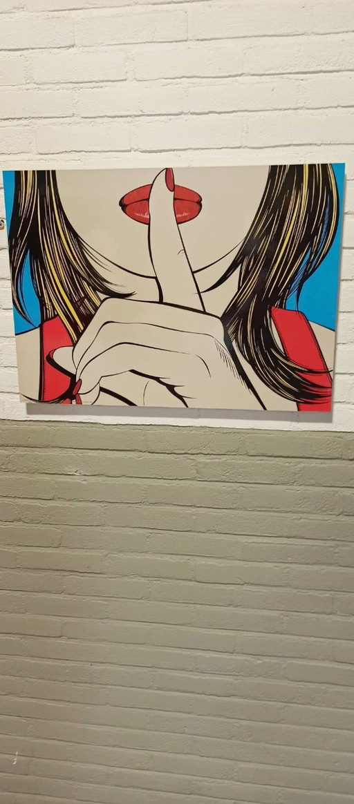 Sssshhh, Deborah Azzopardi For Ikea Pop Art Poster 