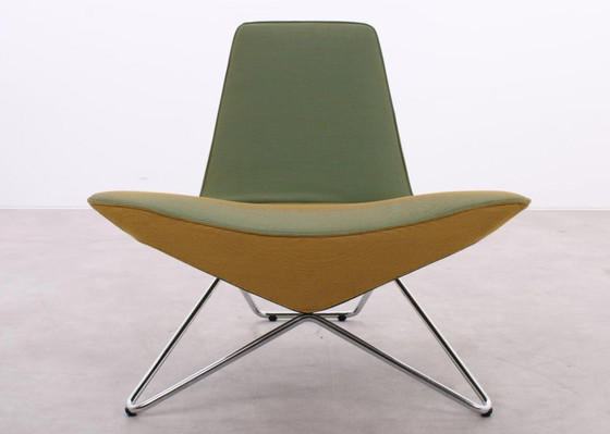 Image 1 of Walter Knoll MYchair armchair green yellow