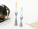 2x Vintage Candlesticks