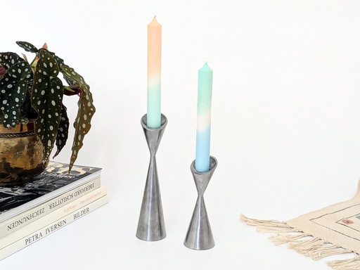 2x candelieri vintage