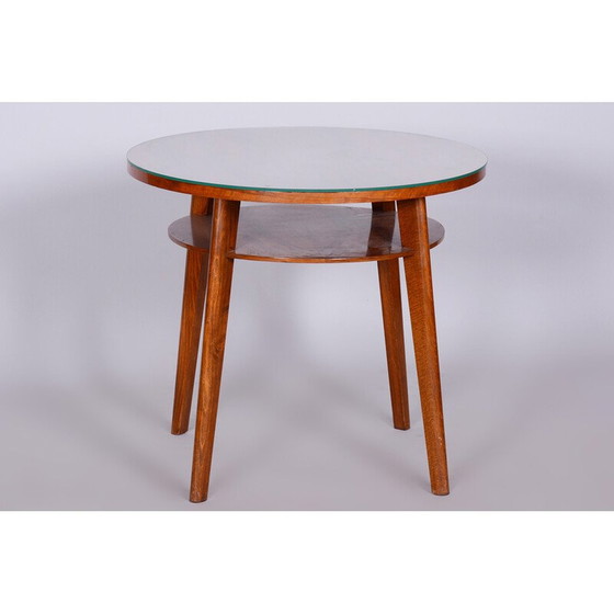 Image 1 of Mid-century round side table by Jitona, Czechia 1950s
