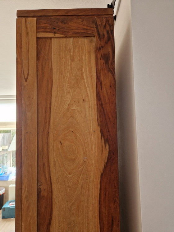 Image 1 of Bookcase / Serving Cabinet Tropical Hardwood