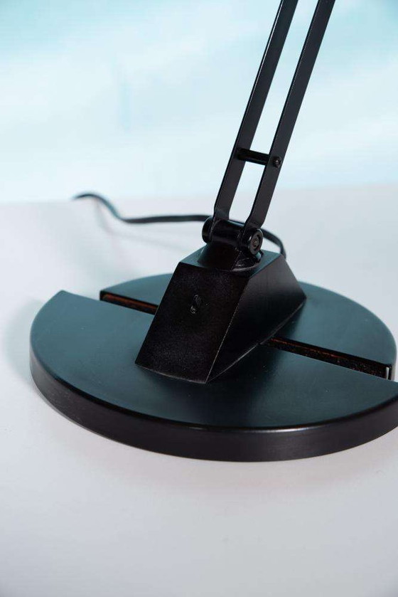 Image 1 of Lampe de bureau Memphis 80s, bureau Ikea vintage space age