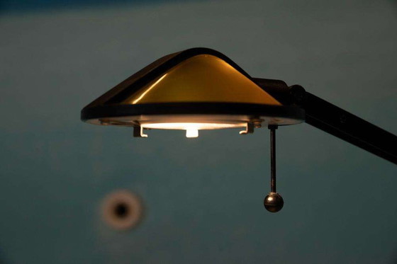 Image 1 of Lampe de bureau Memphis 80s, bureau Ikea vintage space age