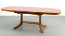 Table de salle à manger extensible vintage
