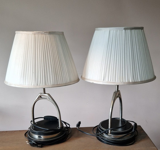 Image 1 of 2x Table Lamps From Eichholtz