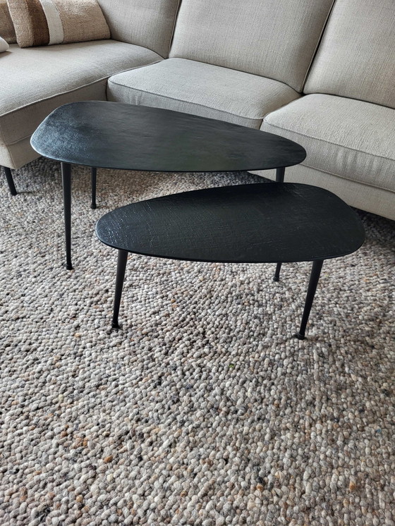 Image 1 of 2x Bepure Home Table d'appoint Triangle