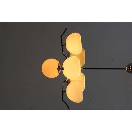 Image 1 of Vintage Art Deco chandelier, Czechoslovakia 1930