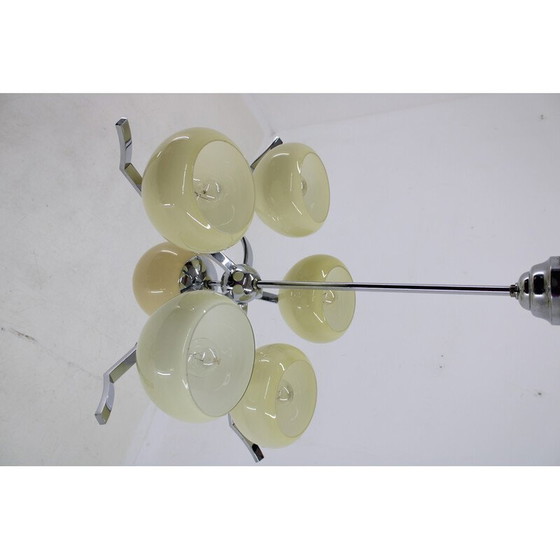 Image 1 of Vintage Art Deco chandelier, Czechoslovakia 1930
