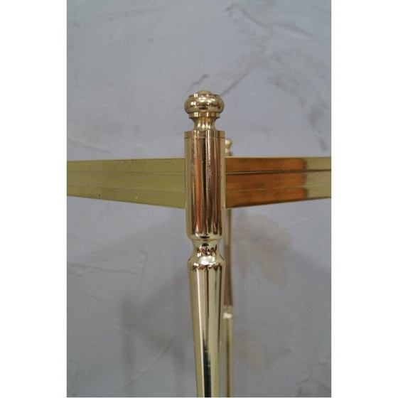 Image 1 of Mensola vintage in ottone di Hollywood Regency, Italia 1970