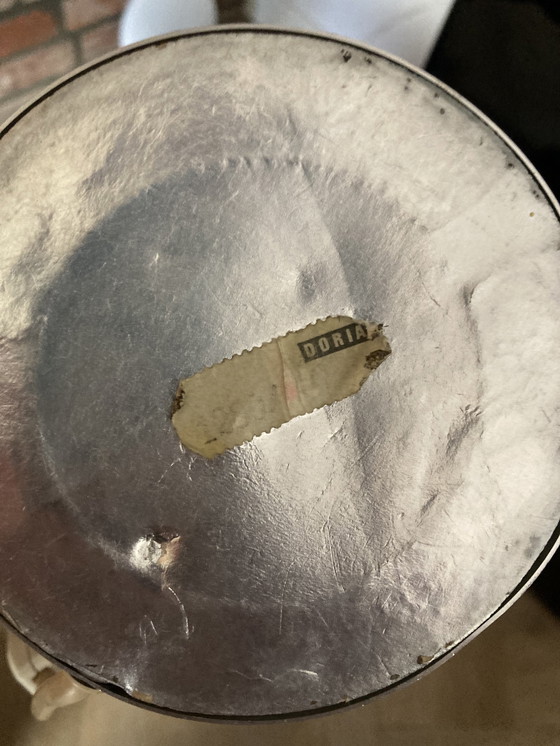 Image 1 of Doria leuchten lampe design vintage verre à glace